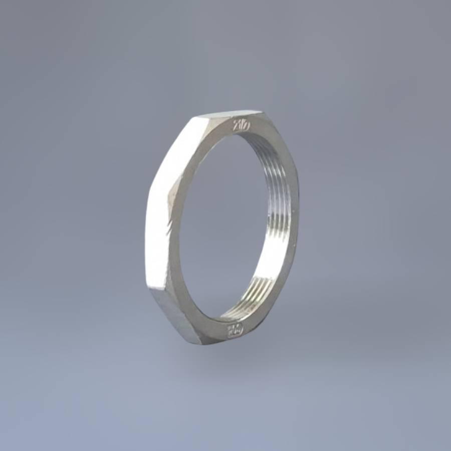 Контргайка муфтовая нержавеющая Ду65 2"1/2 н/ж сталь AISI304 резьба BSPP G2.5" Class 150 (PN20) - фото 13 Контргайка муфтовая нержавеющая Ду65 2"1/2 н/ж сталь AISI304 резьба BSPP G2.5" Class 150 (PN20) - фото 13