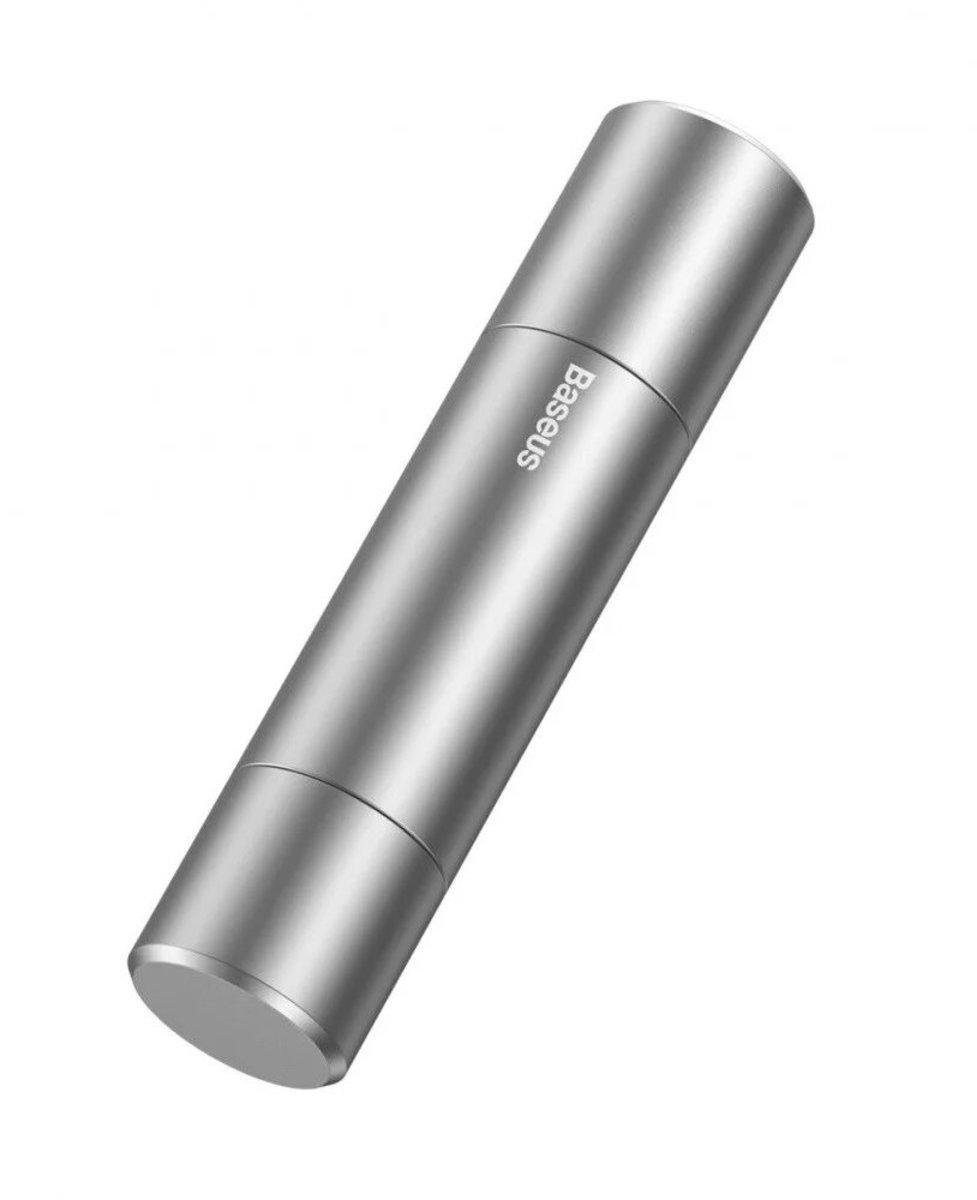 Молоток автомобільний Baseus Sharp Tool Safety Hammer метал Silver (CRSFH-0S)