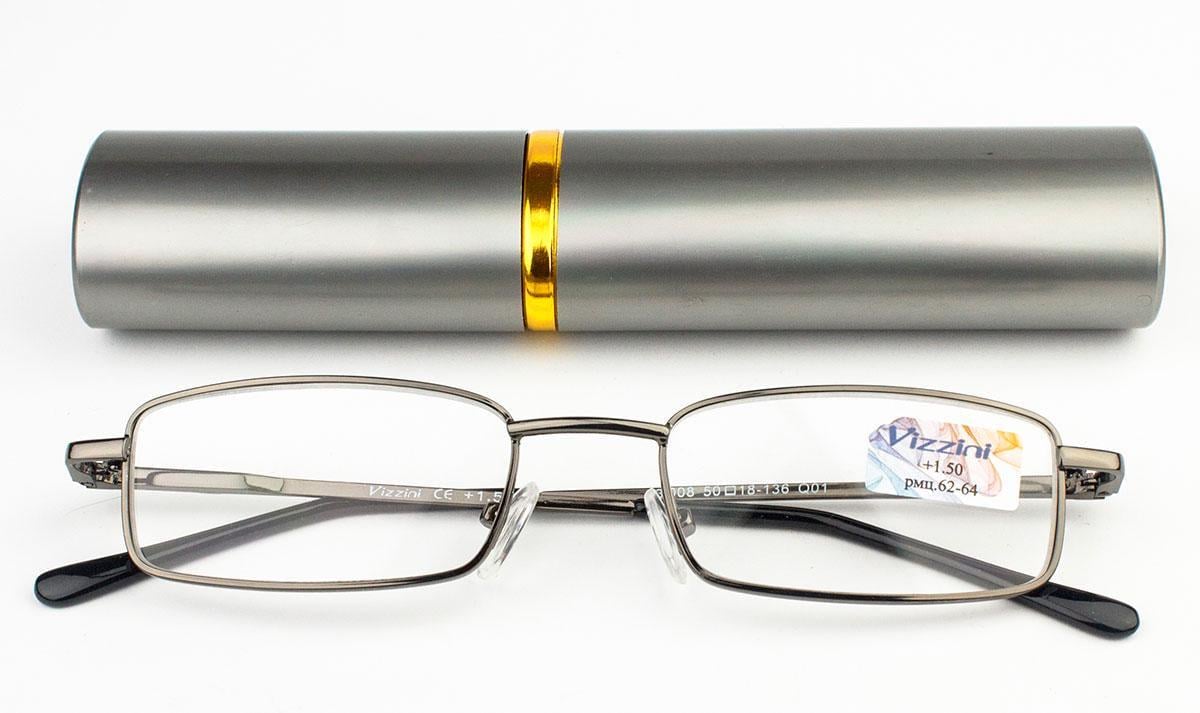 Очки Vizzini 03-008-Q01 в футляре +2,25
