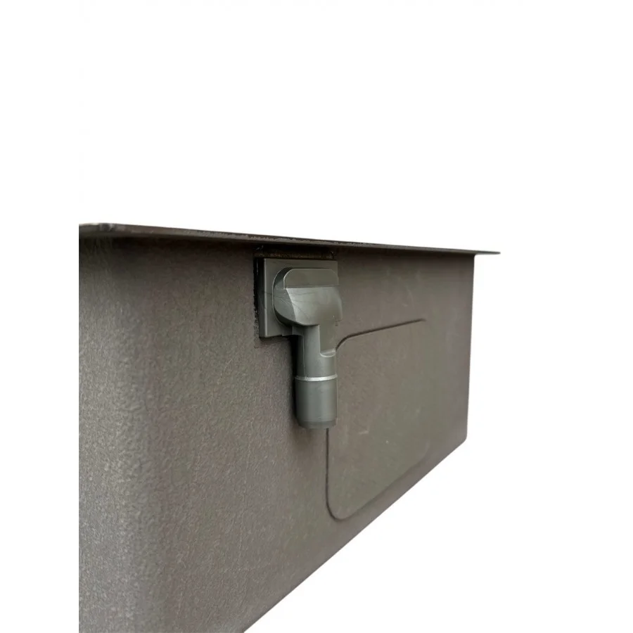 Мийка для кухні LEOMIKAO NARA 400-U GM PVD воронена сталь (523343) - фото 5 Мийка для кухні LEOMIKAO NARA 400-U GM PVD воронена сталь (523343) - фото 5