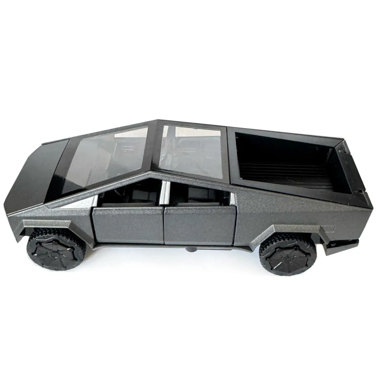 Машинка інерційна металева Авто Експерт Tesla Cybertruck 68090 з світловими та звуковими ефектами Чорний (2862534760)