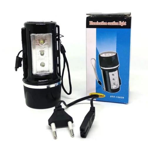 Ліхтар ручний акумуляторний STF-15628 LED з магнітом (1752082502) - фото 2