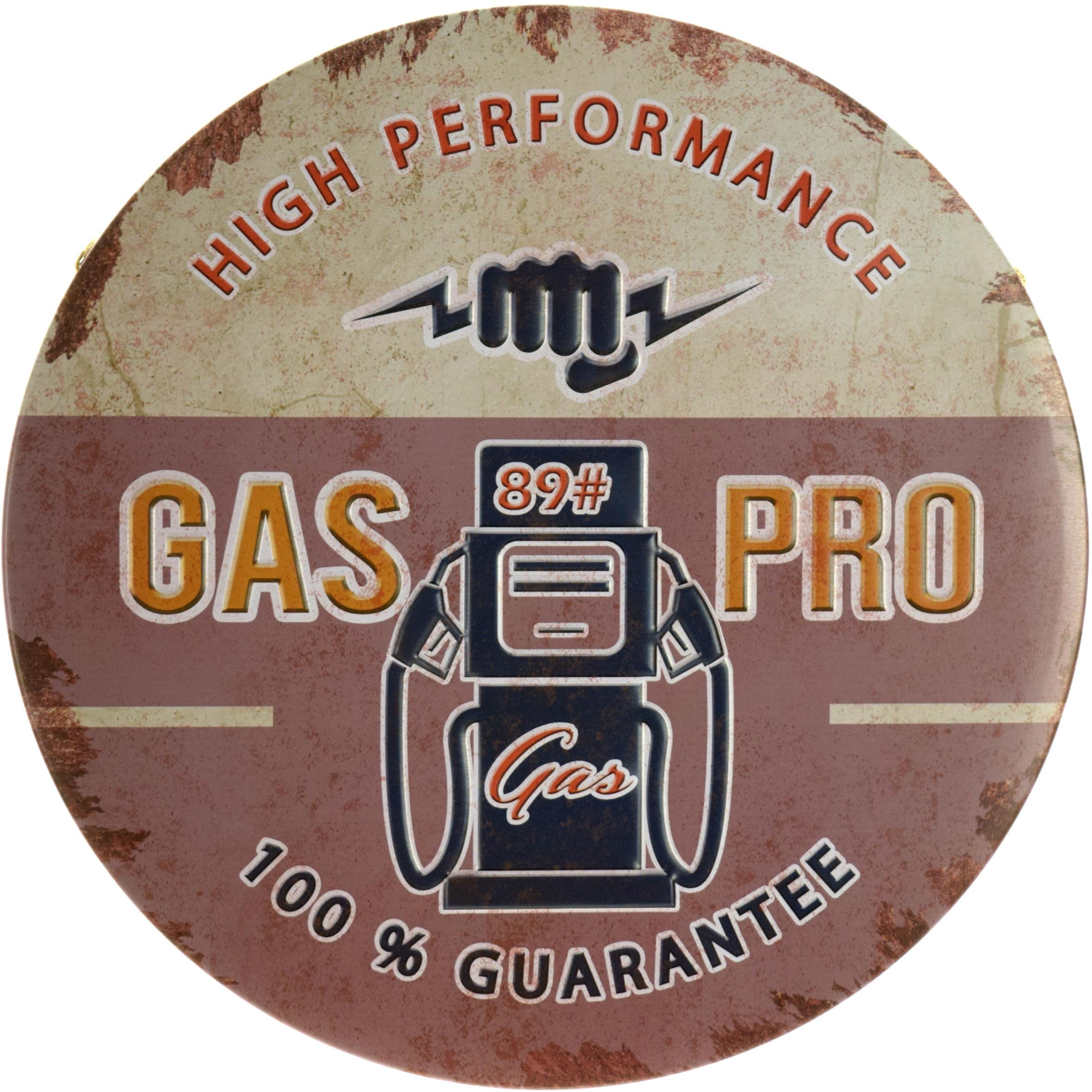 Табличка металева Висока Продуктивність/High Performance кругла 30 см