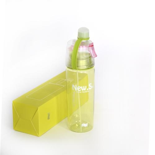 Спортивная бутылка Fitgo для воды 2в1 Зеленый