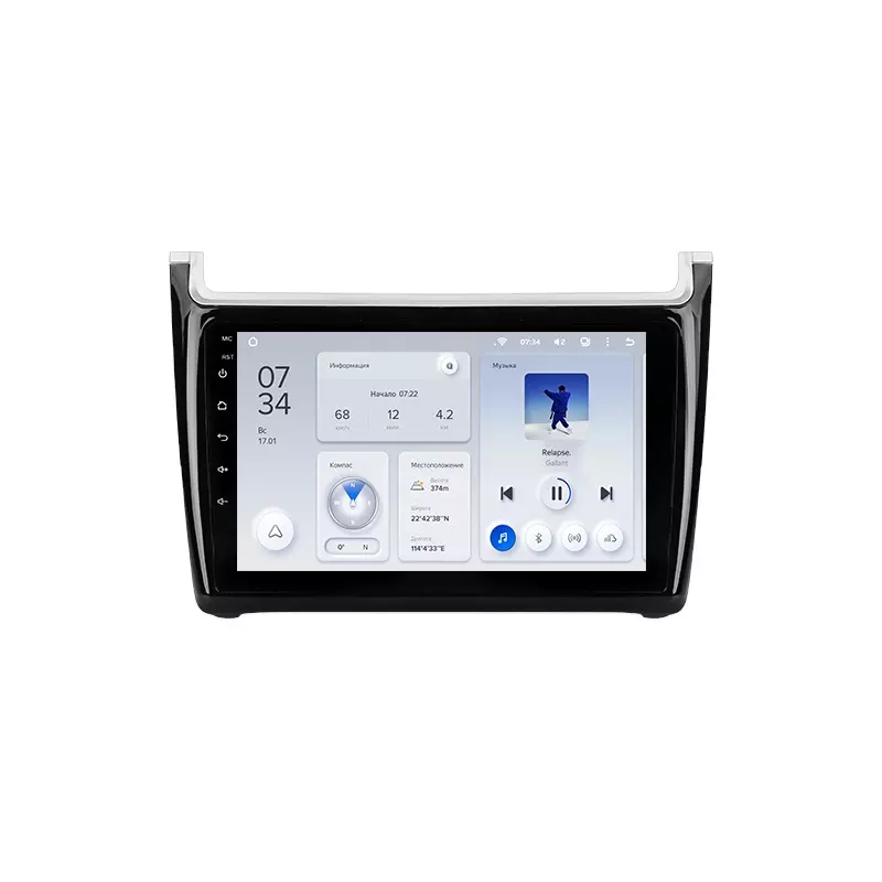 Автомагнитола штатная Teyes X1 для Volkswagen Polo 5 2008-2020 Android (1681776692)