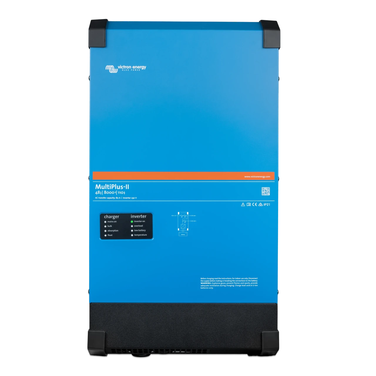 Инвертор Victron Energy MultiPlus-II 48/8000/110-100 230V (PMP482805000)