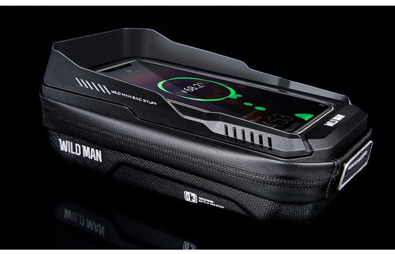Велосумка для смартфона на кермо Wild Man XT3 - фото 2 Велосумка для смартфона на кермо Wild Man XT3 - фото 2