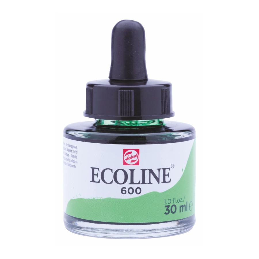 Краска акварельная жидкый Rosa Ecoline 30 мл 3 шт. 600 Зеленый (8712079407254 11256001)