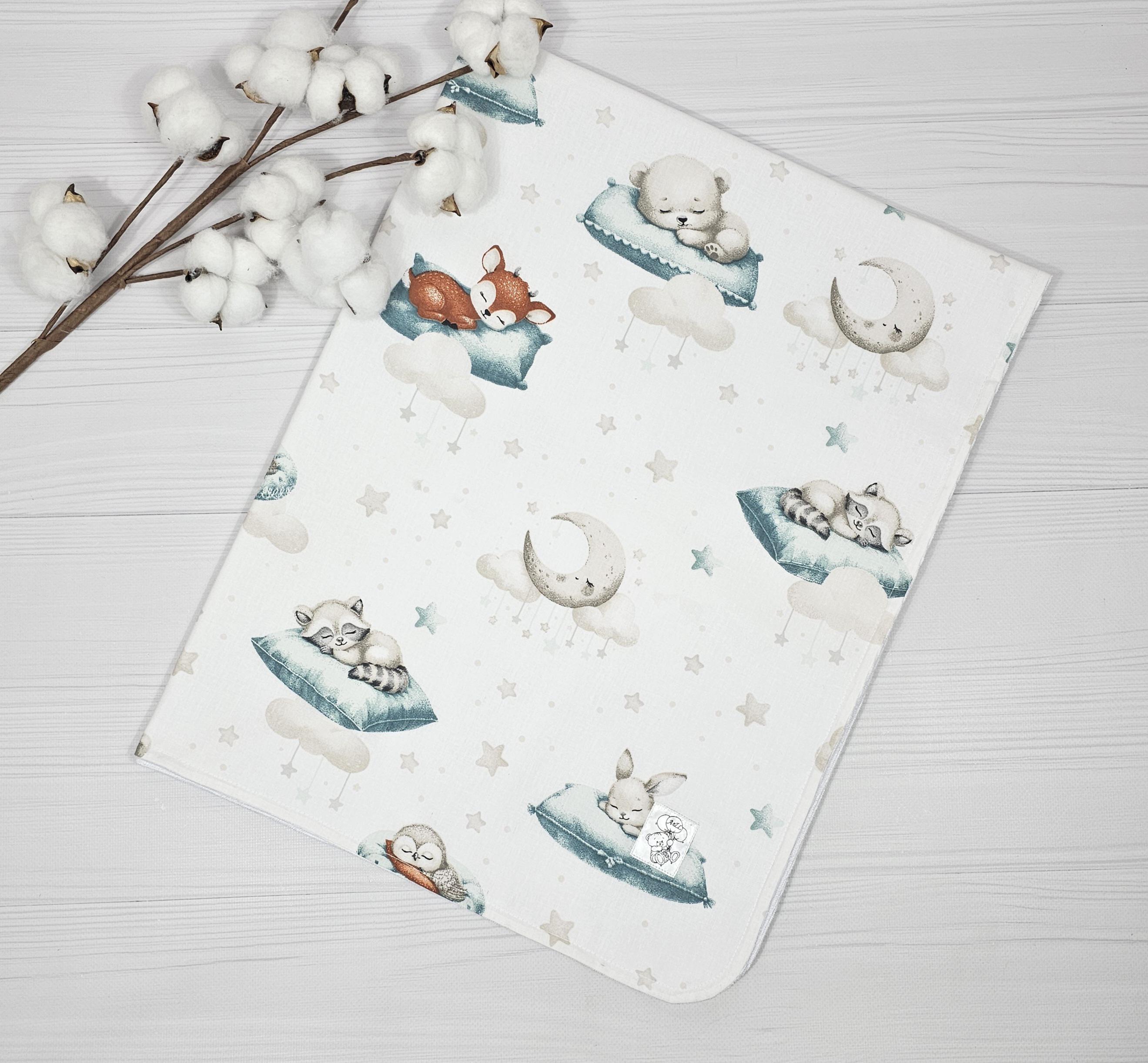 Пеленка детская a.l.babybox Мягкие сны многоразовая непромокаемая 80x100 см (30464105)