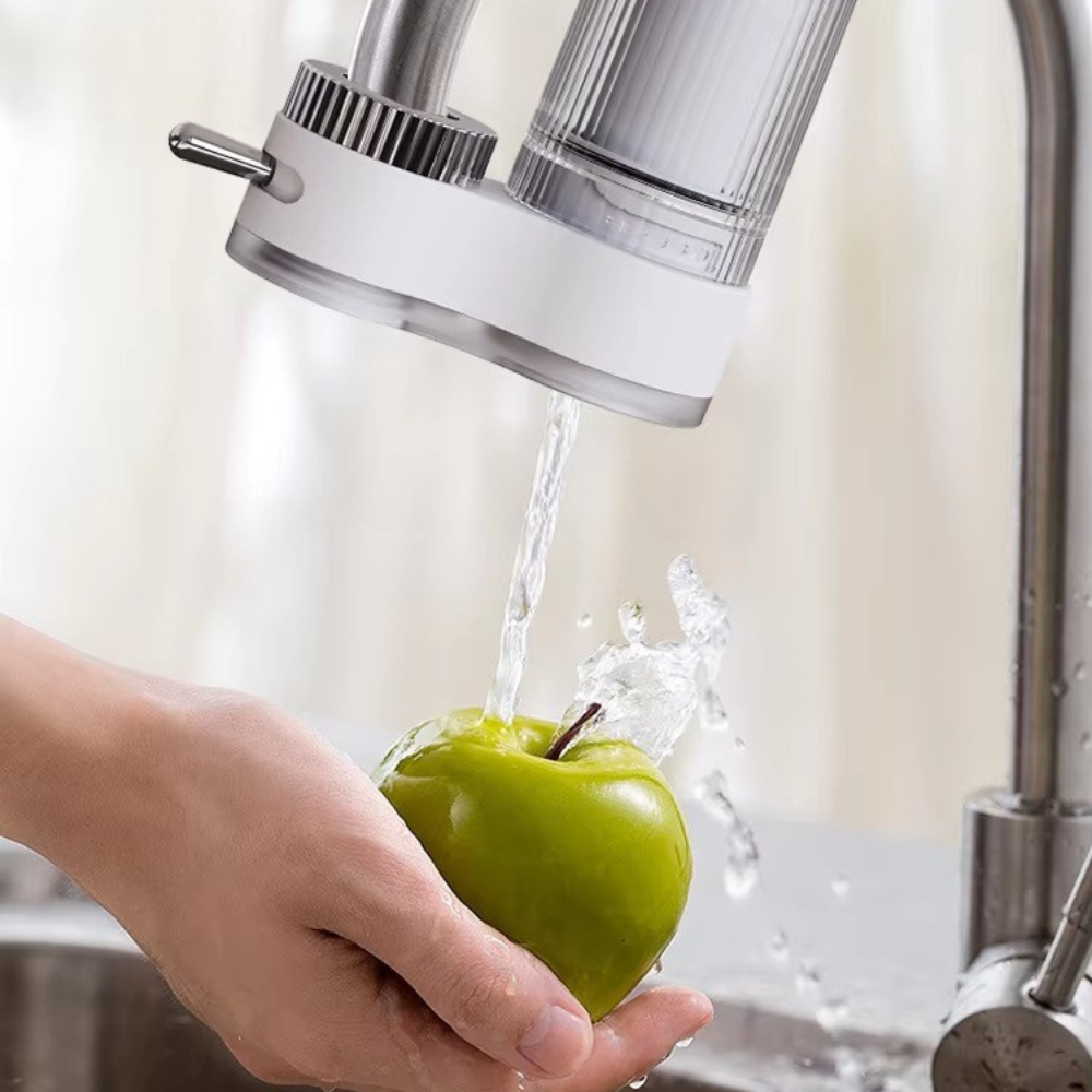 Картридж вугільний для водяного фільтра-накладки на кран для очищення проточної води на кухні та ванній кімнаті - фото 6