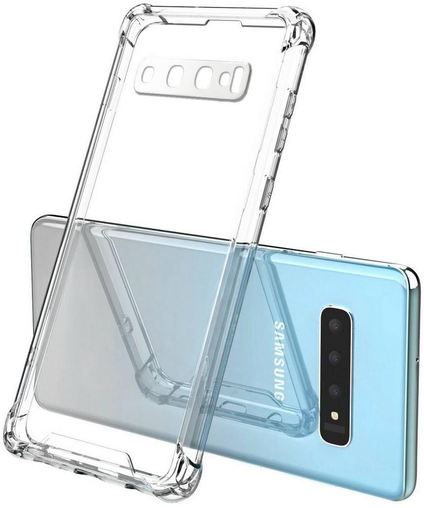 Прозорий чохол UltraAir MultiCam Samsung Galaxy S10 Plus (посилений кутами) (29464)