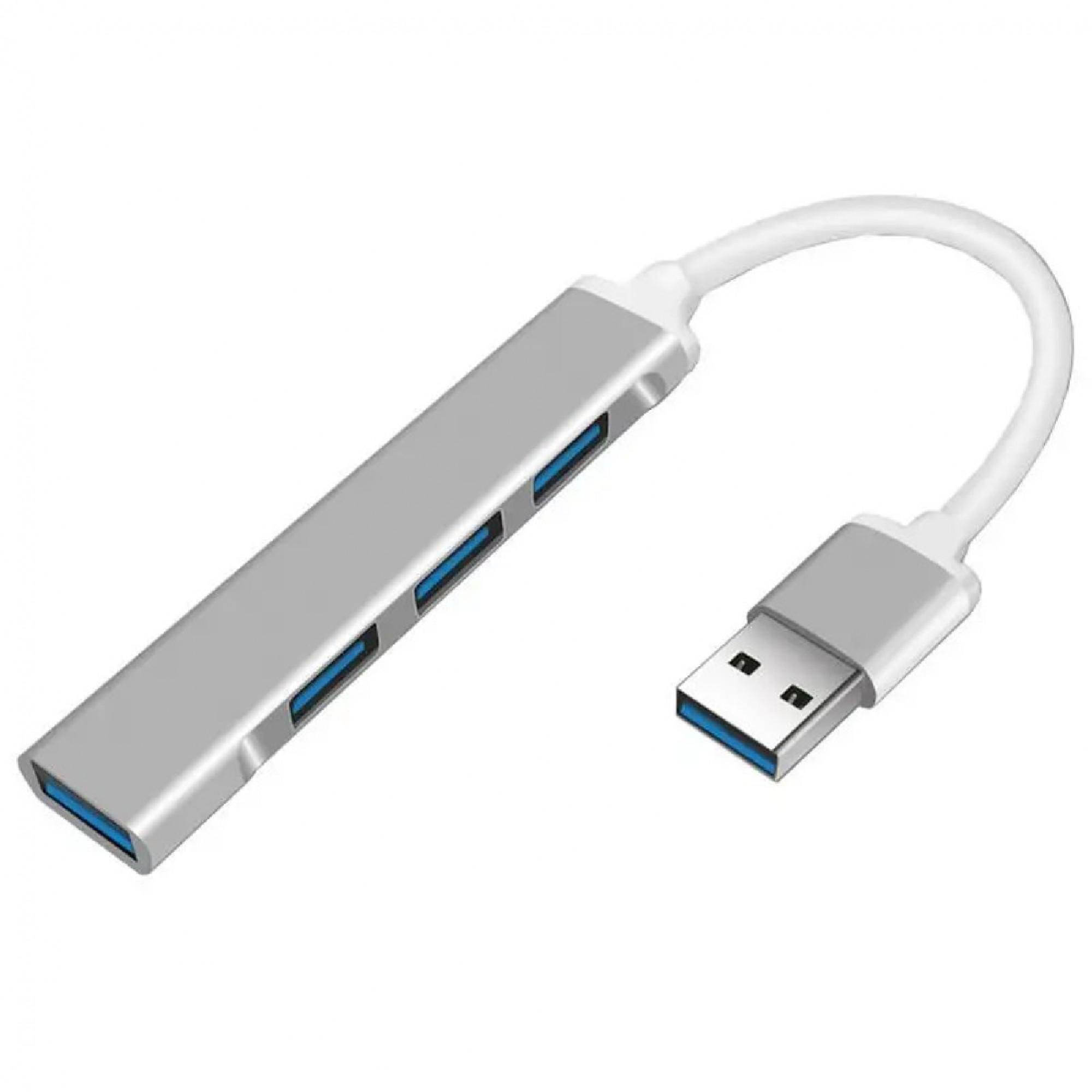 USB-хаб XON SmartLink USB 3.0 та 3хUSB 2.0 Grey (XUAXM041332G 001)