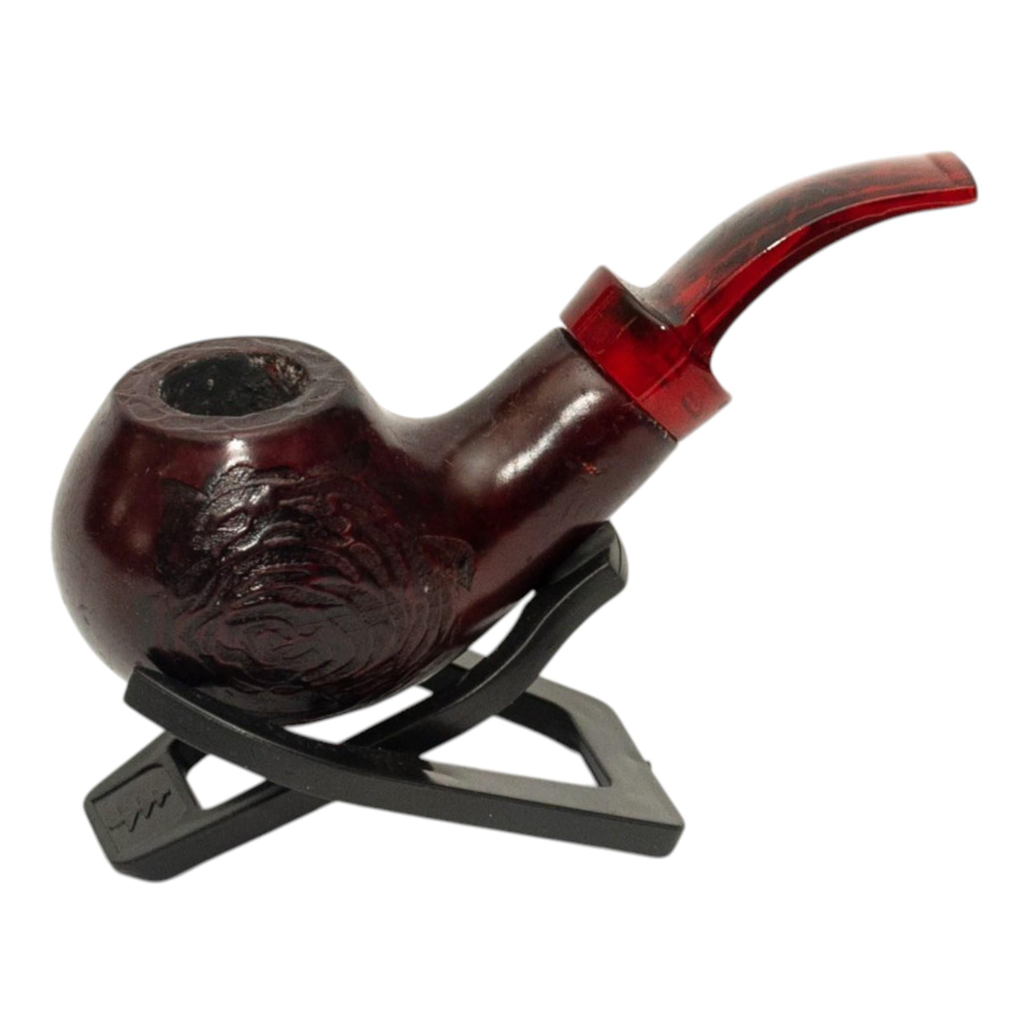 Люлька для паління Wooden Pipe Tea дерев'яна в подарунковій упаковці Rose (KT4)