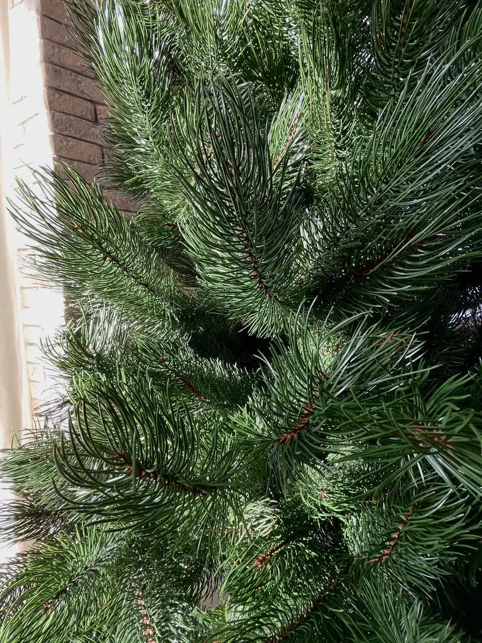 Сосна новогодняя литая HVOYA 1,8 м Зеленый (800/180/G) - фото 2