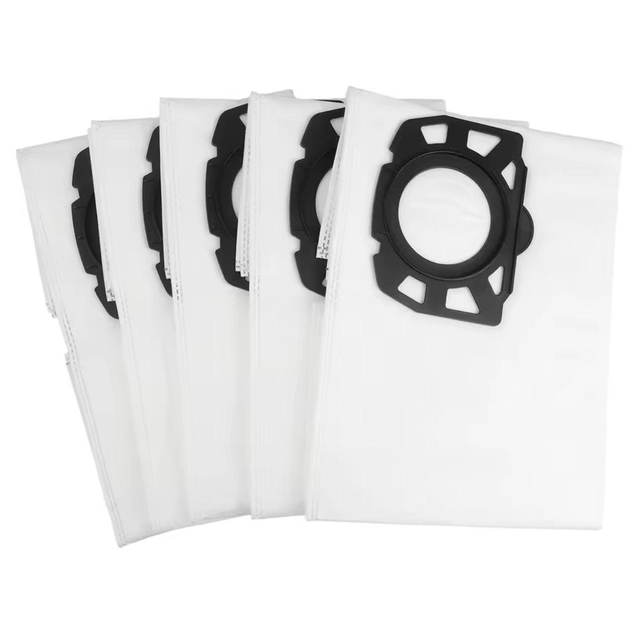 Мешки флисовые для пылесосов Karcher WD3 V17/WD2 Plus и других 5 шт. (29907617)