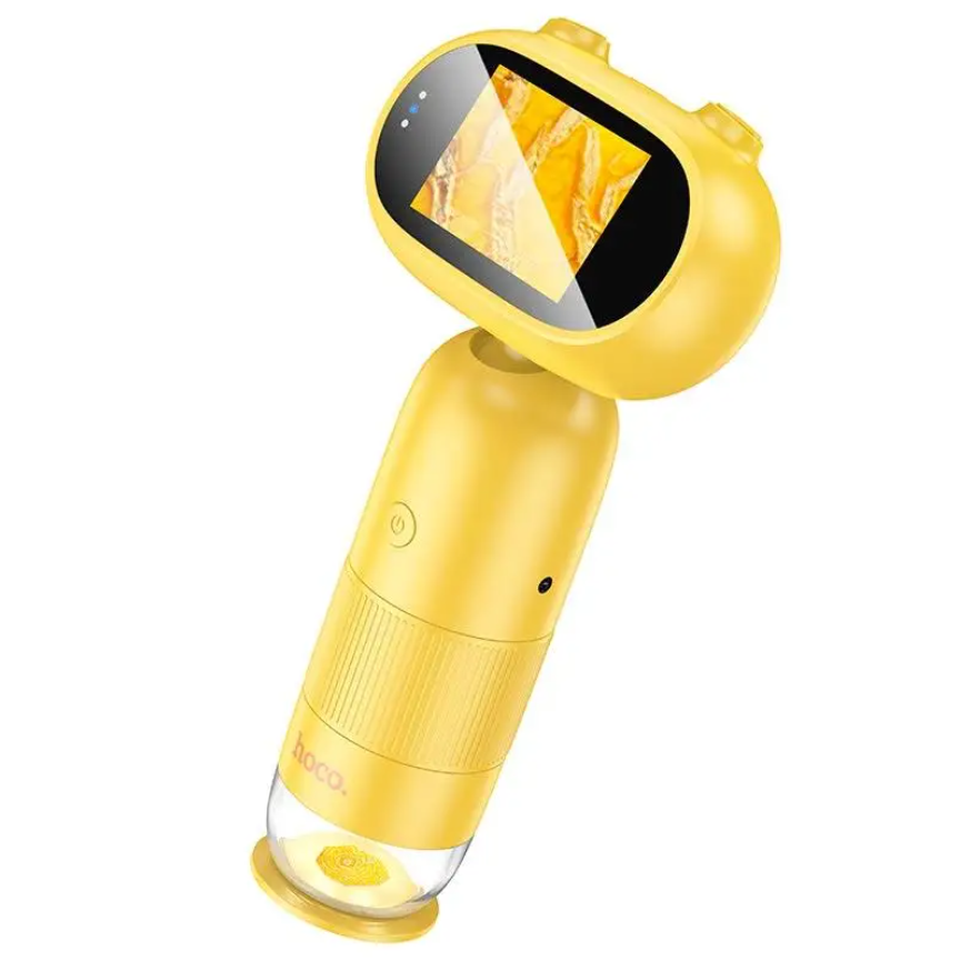 Микроскоп детский Hoco DV206 оптический LED подсветка Yellow (DV206 Yellow)