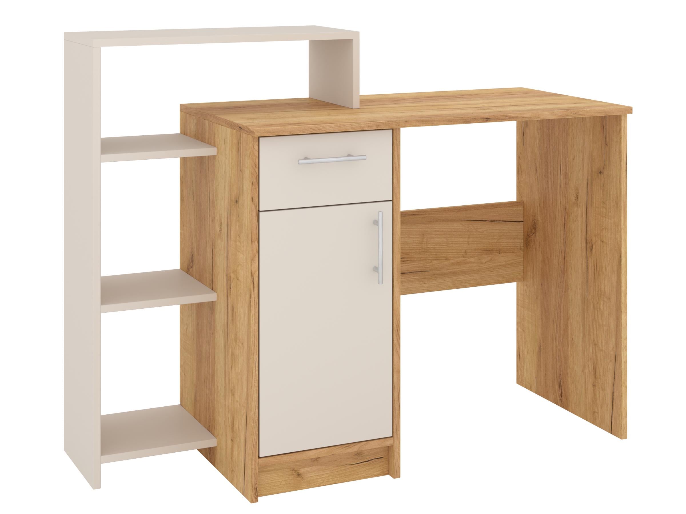 Письменный стол PEHOTIN Кредо 116,6х47х75/92 см Дуб тахо/Кашемир (PN-101415)