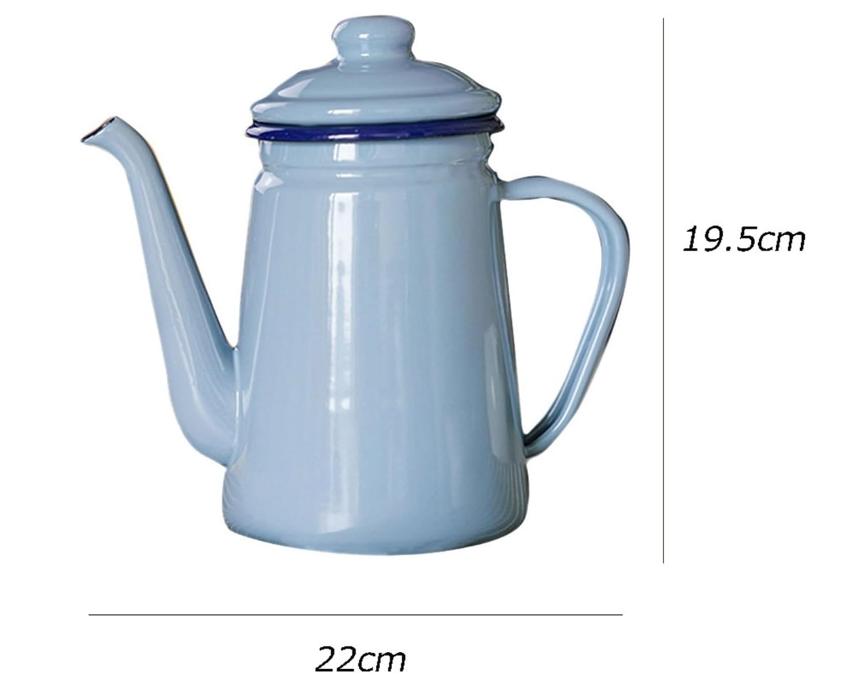 Чайник стальной с крышкой для газовой плиты из нержавеющей стали эмалированный 1 л Голубой (93888) - фото 8 Чайник стальной с крышкой для газовой плиты из нержавеющей стали эмалированный 1 л Голубой (93888) - фото 8