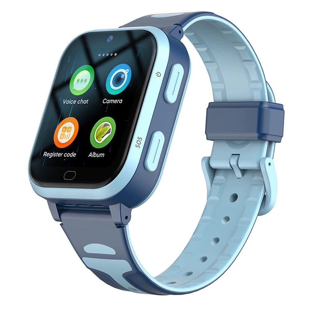Смарт-часы детские Lemfo D5 с SIM GPS Синий 4G Android OS (26389498)