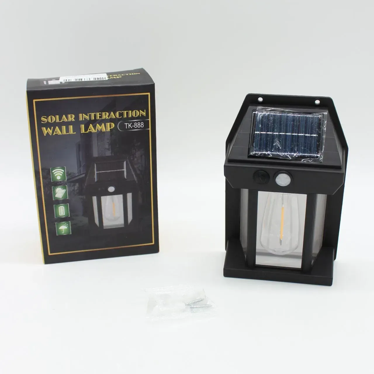 Уличный светильник SOLAR WALL LAMP ВK-888 на солнечной батарее с датчиком движения (234573336) - фото 13 Уличный светильник SOLAR WALL LAMP ВK-888 на солнечной батарее с датчиком движения (234573336) - фото 13