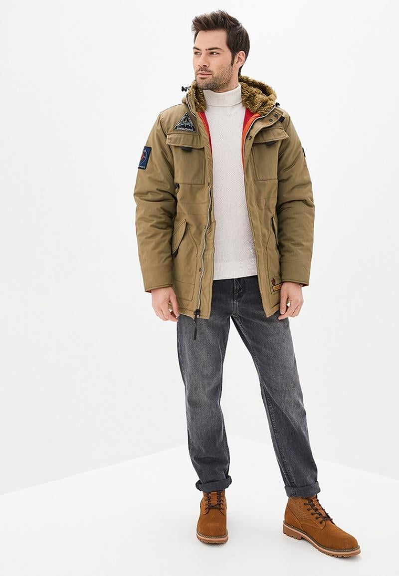 Куртка-парка зимняя Mars Parka Хаки (28584) - фото 2