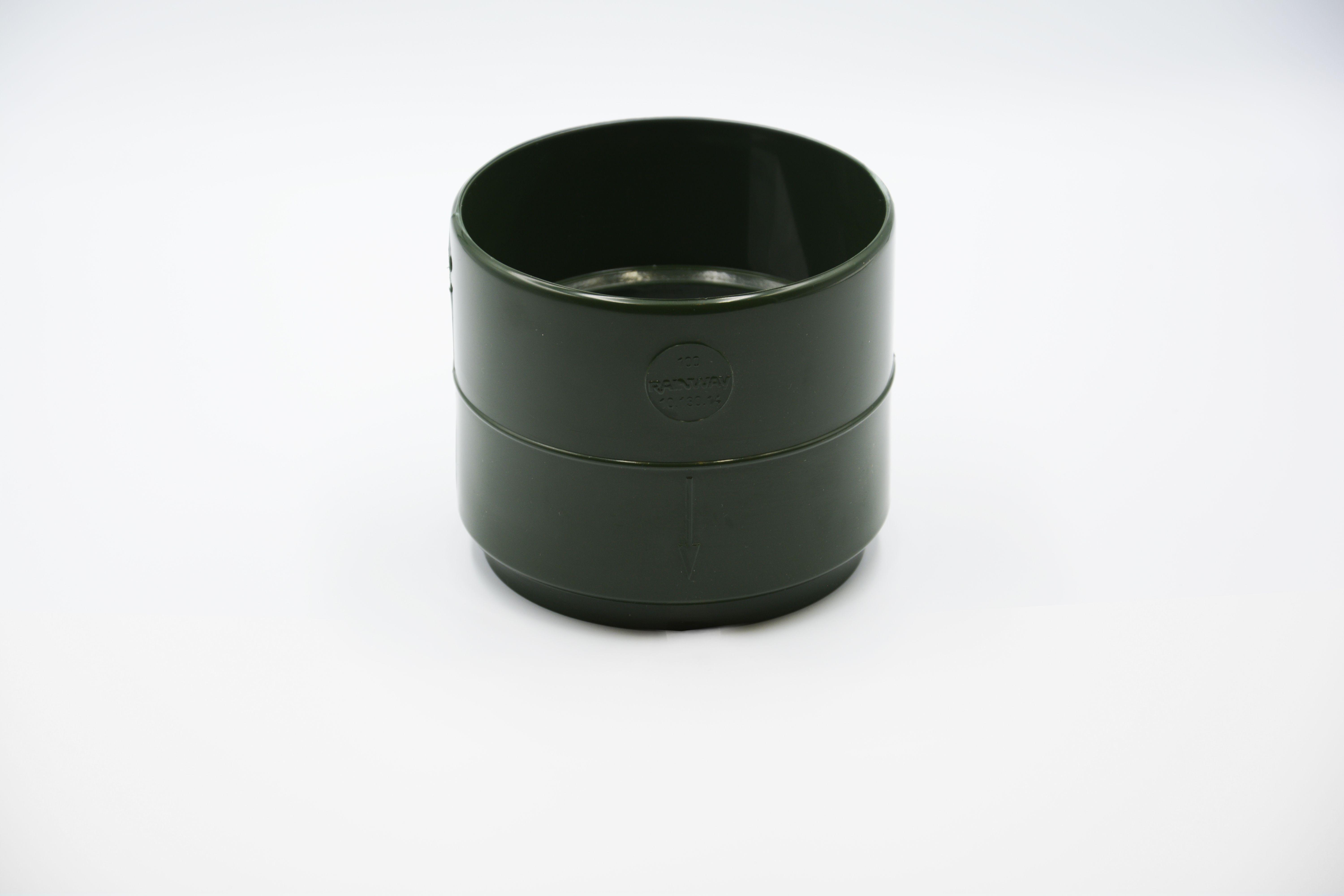 Муфта водосточной трубы RAINWAY D 75 мм RAL 6009 Зеленый (10.090.14.003.RW) Муфта водосточной трубы RAINWAY D 75 мм RAL 6009 Зеленый (10.090.14.003.RW)