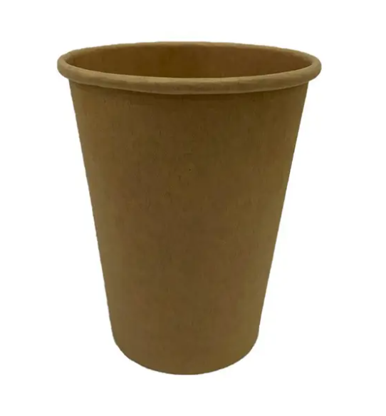 Стакан бумажный однослойный EcoCraft 350 мл 250г/м2 50 шт.