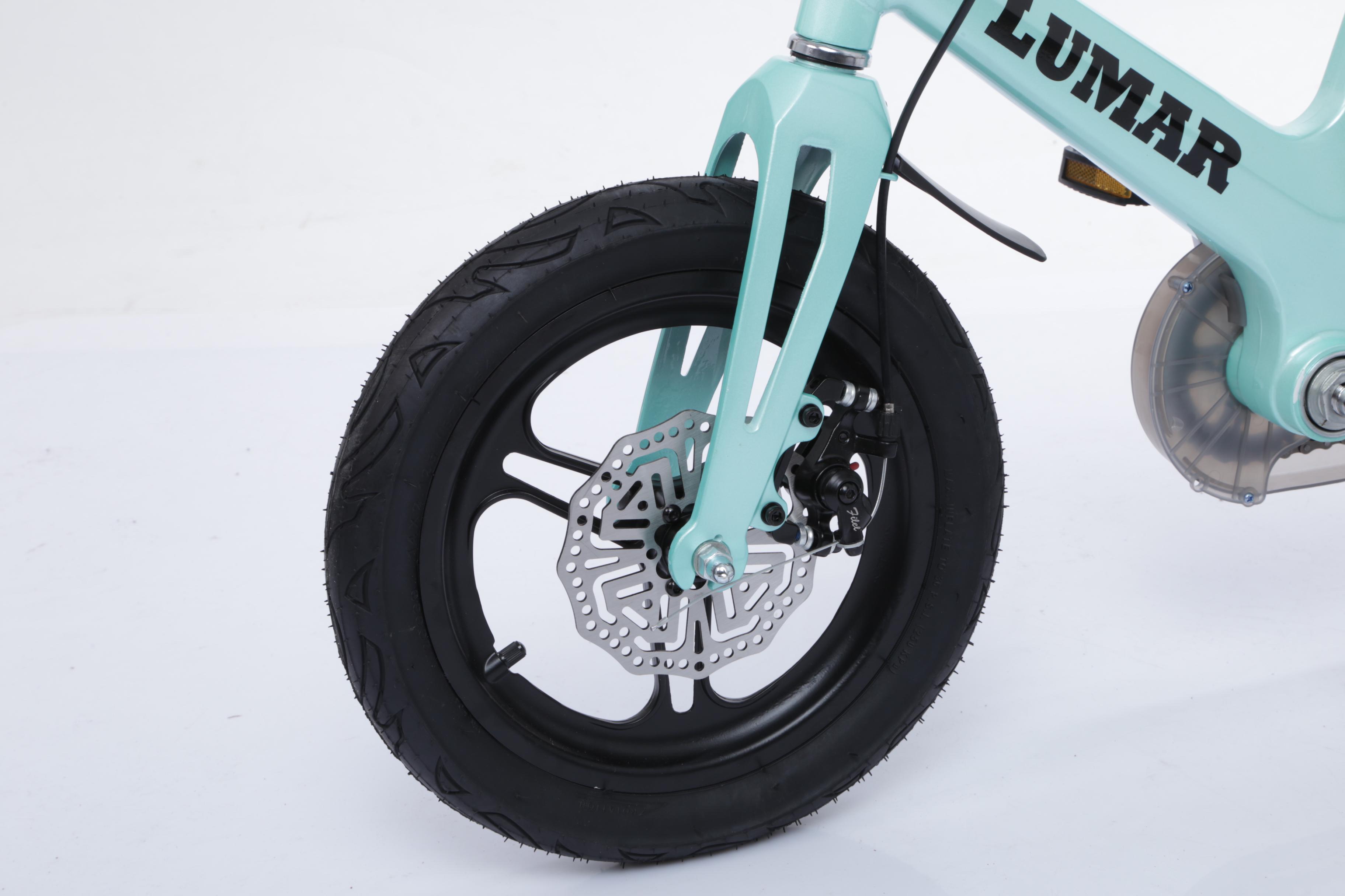 Магнієвий дитячий велосипед LUMAR 14" Бірюзовий (1404) - фото 10