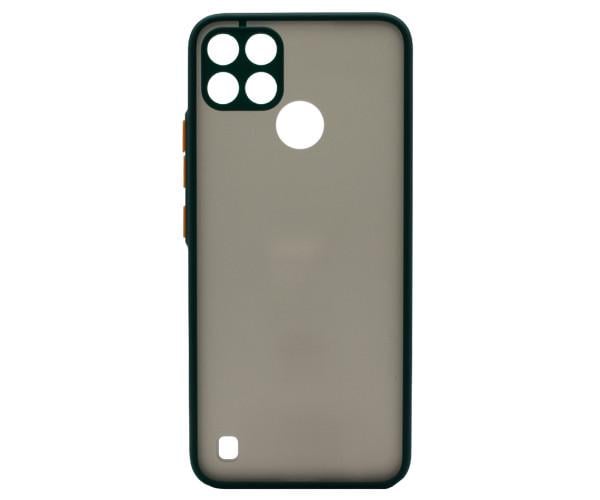 Чехол-накладка TPU Color Matte Case для Realme C21Y Зелёный