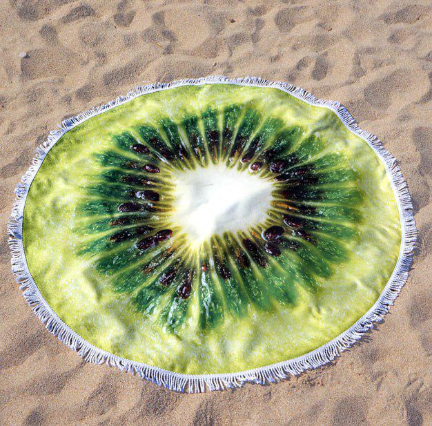 Коврик подстилка на пляж Киви 150x150 см (801936)