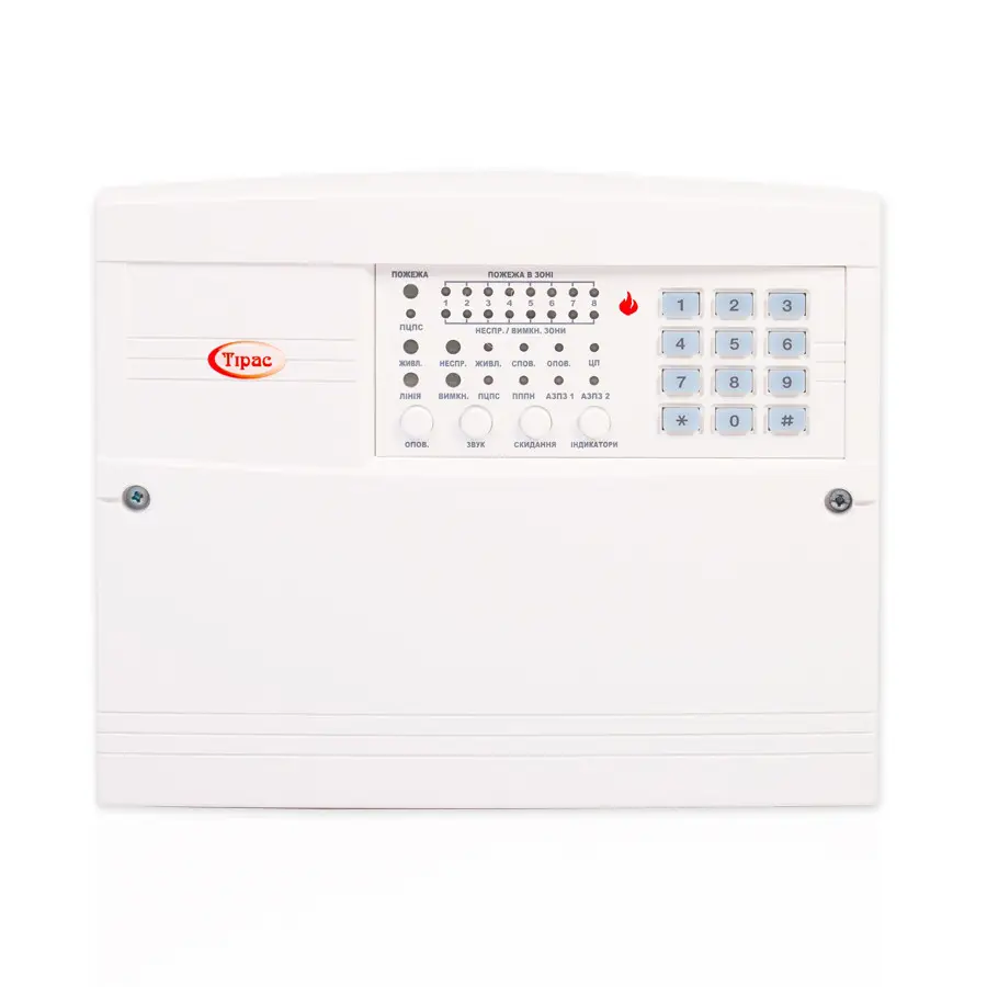 Прибор Тирас-8П приемно-контрольный пожарный (d7d5e714)
