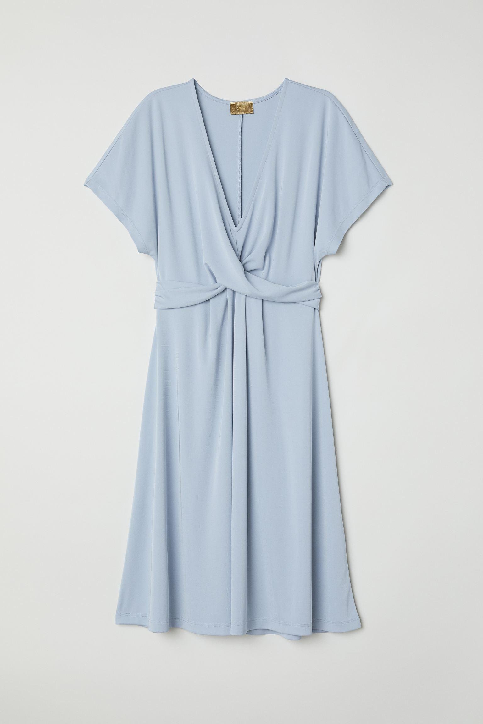 Платье р. 36 Голубой (6429607log)