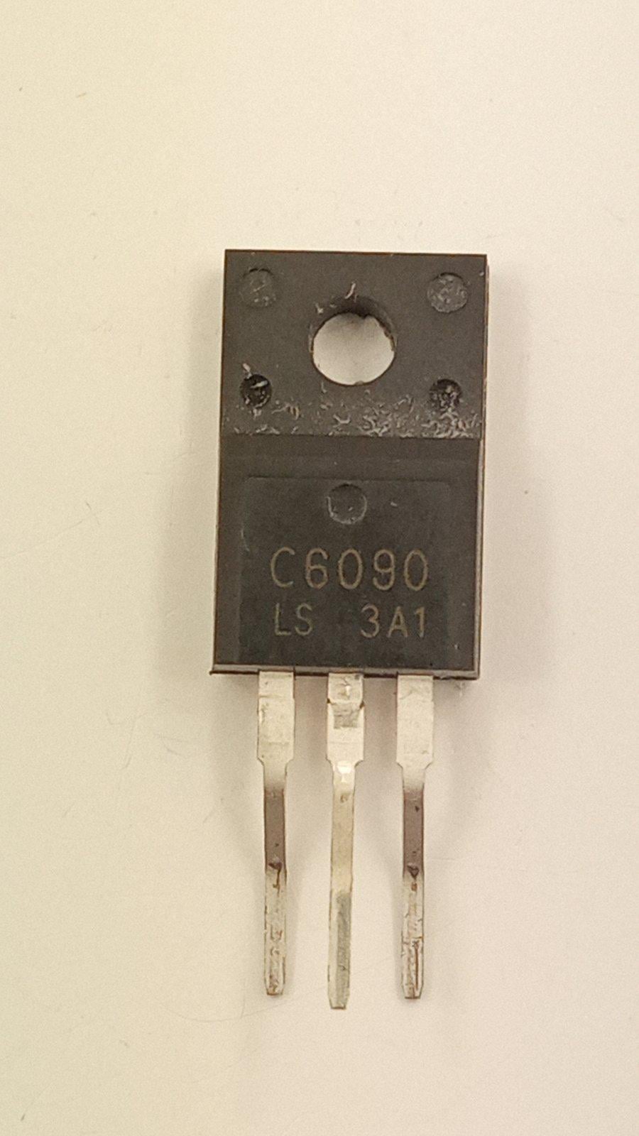 Транзистор 2SC6090 npn 1500V/10A TO-220FP (29430)