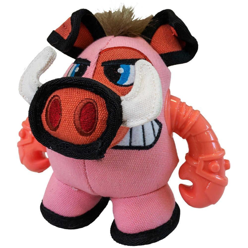 Игрушка для собак Croci Warriors Pigo Поросенок с пищалкой 18х12х12 см