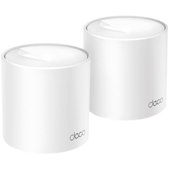 Система домашняя Mesh TP-Link WiFi Deco X10 2-pack 1201 Мбит/с Белый - фото 1 Система домашняя Mesh TP-Link WiFi Deco X10 2-pack 1201 Мбит/с Белый - фото 1