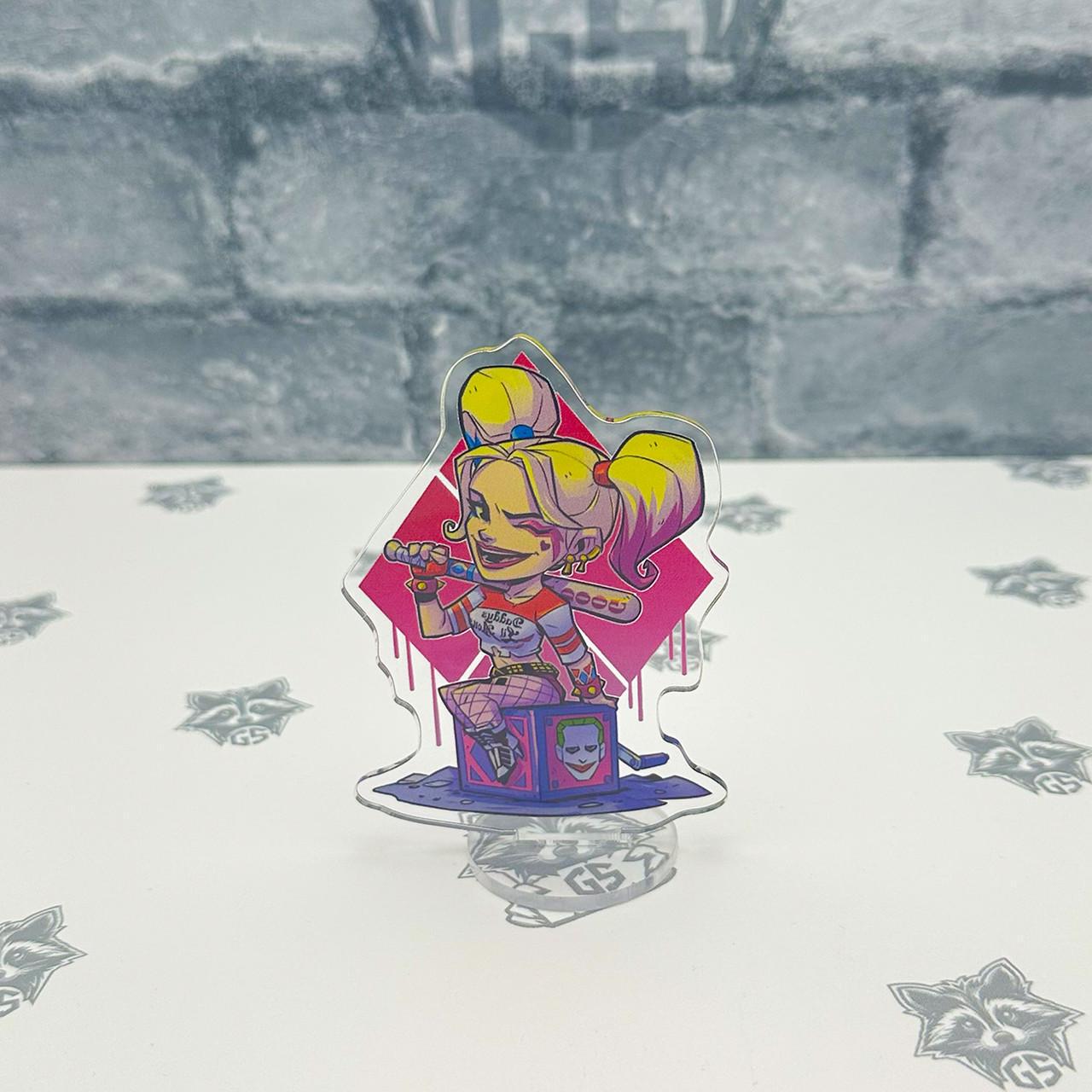 Фігурка колекційна акрилова Chibi Харлі Квін 10 cм (2379314988)