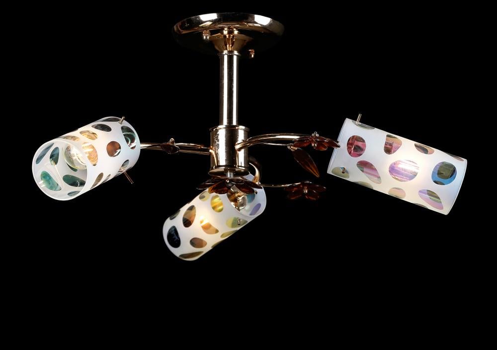 Люстра з плафонами Ray L00071/3 FGD+BR (IR005693)