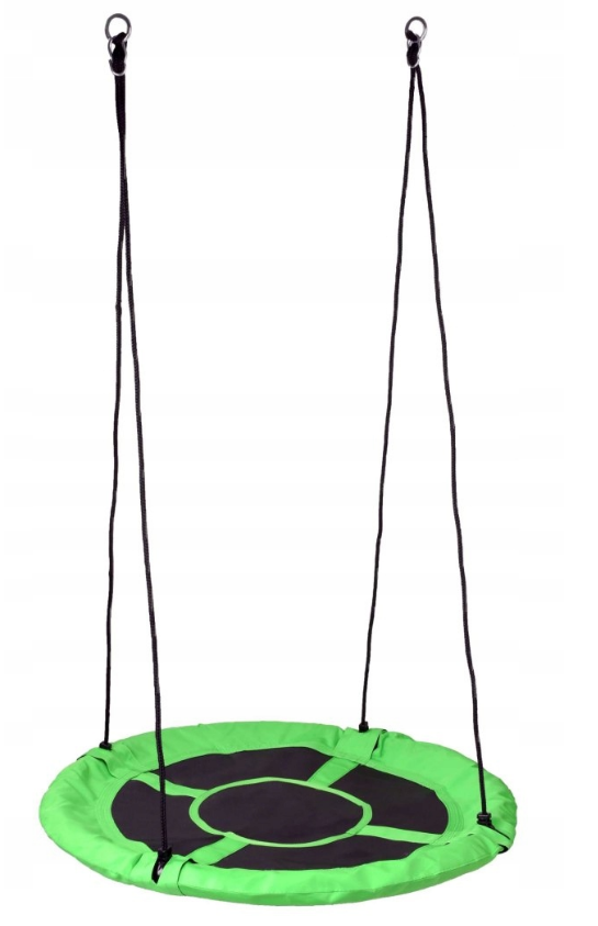 Качели подвесные ROMEK круглые до 150 кг 100 см Салатовый