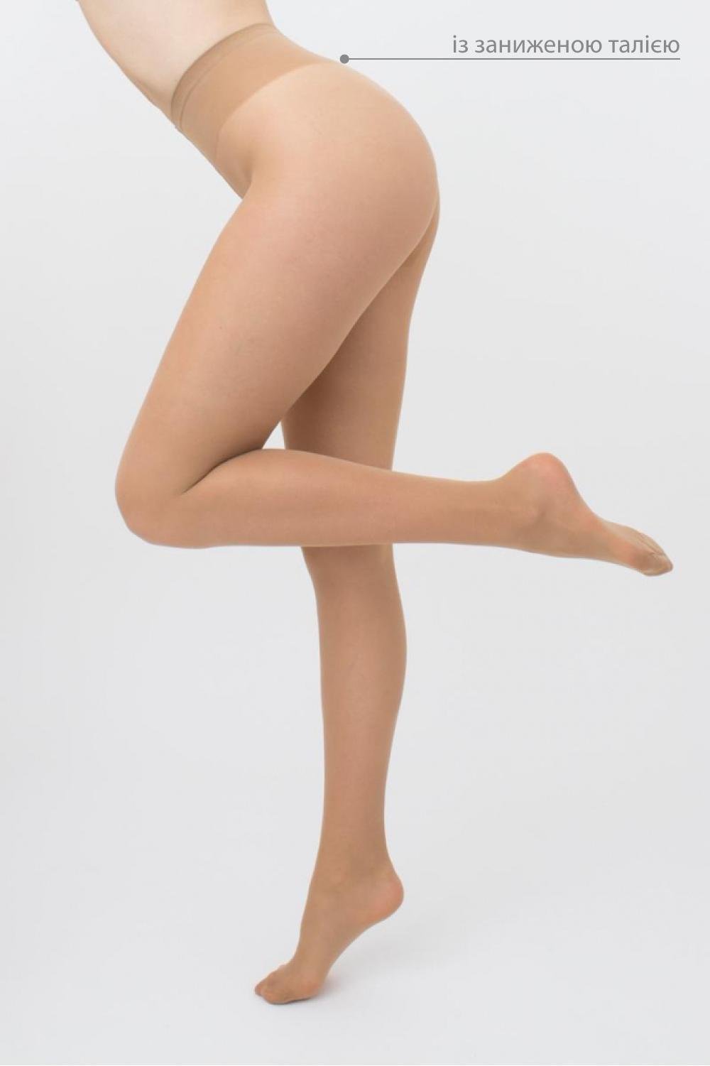 Колготи жіночі Giulia SENSI VITA BASSA із заниженою талією 40 р. 3 Beige/Daino (4824092075533)