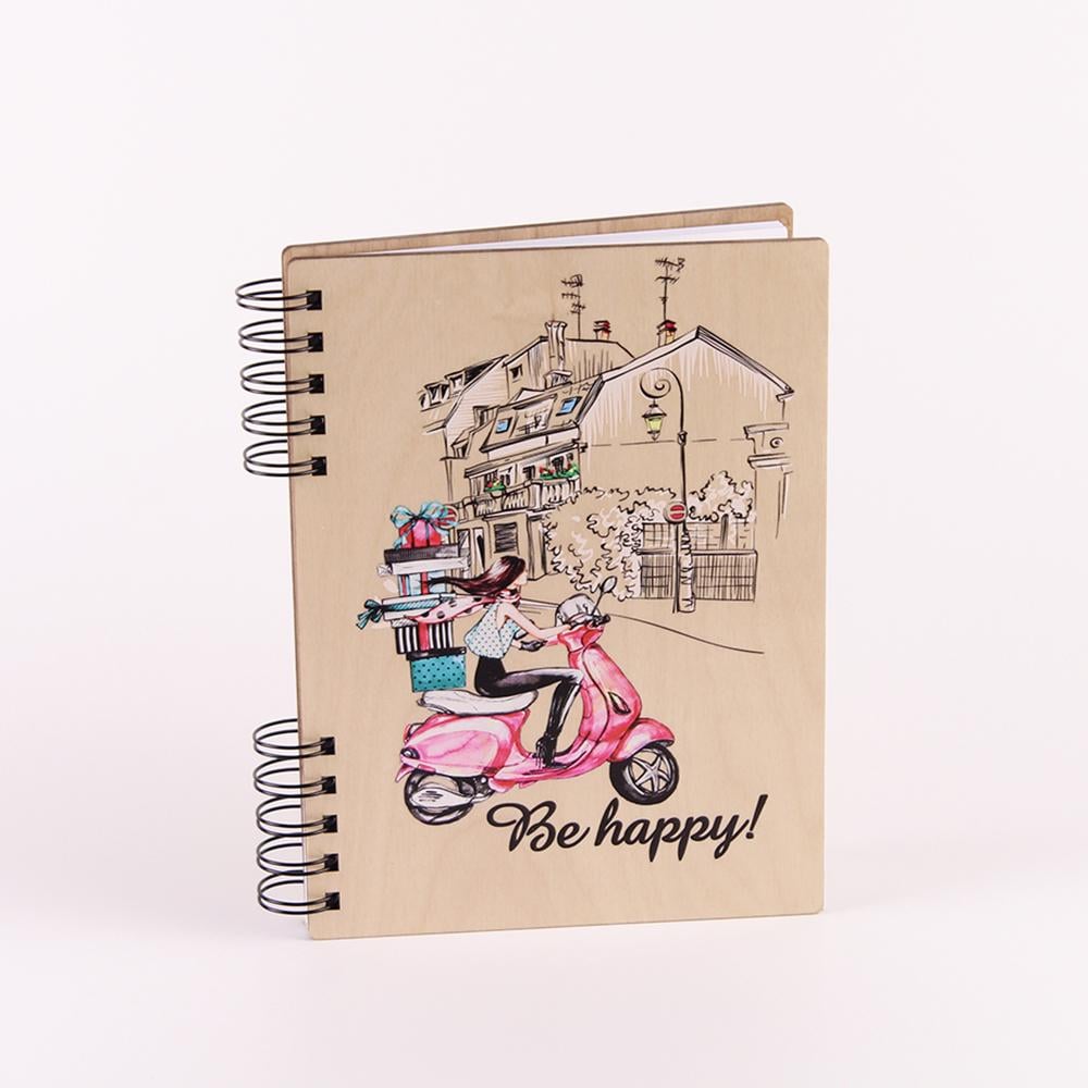 Блокнот "Be happy!" (3405) Блокнот "Be happy!" (3405)