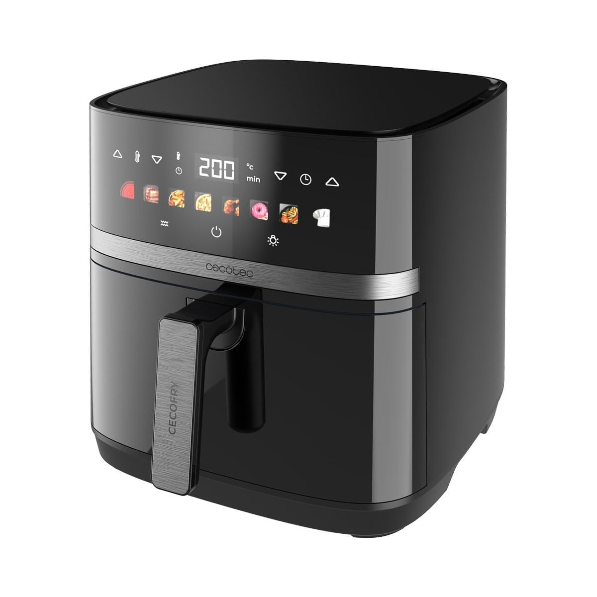 Мультипечь CECOTEC Cecofry&Grill Duoheat 8000 2200 Вт 8 л Black (A01_EU01_111027)