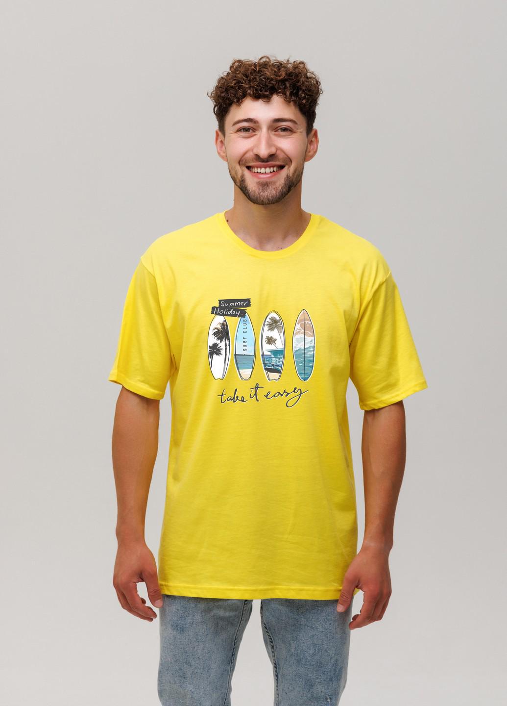 Футболка мужская Наталюкс Summer holiday M Белый (1218013200021)