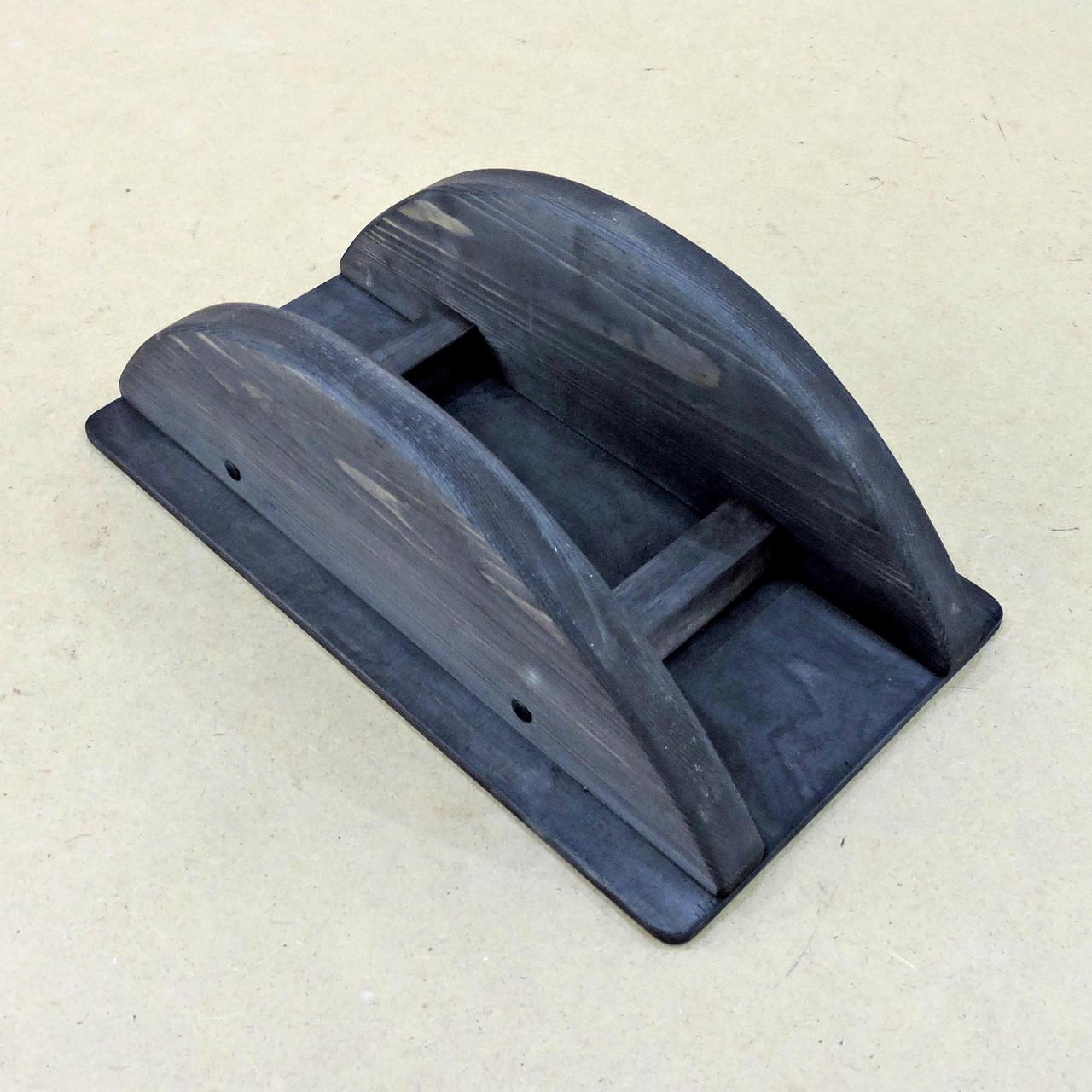 Балансувальна дошка з дерева Канпур 45х25х15 см Венге (БЛН-450112) - фото 3 Балансувальна дошка з дерева Канпур 45х25х15 см Венге (БЛН-450112) - фото 3