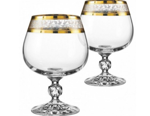 Набор бокалов для коньяка Bohemia Claudia 40149/43081PT/250 250 мл 6 шт.