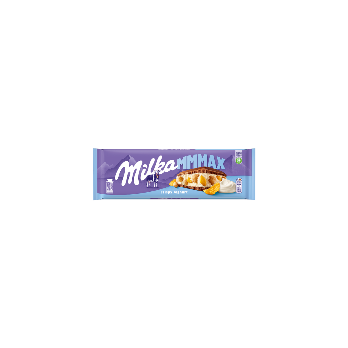 Шоколад молочний Milka Crispy Joghurt 300 г