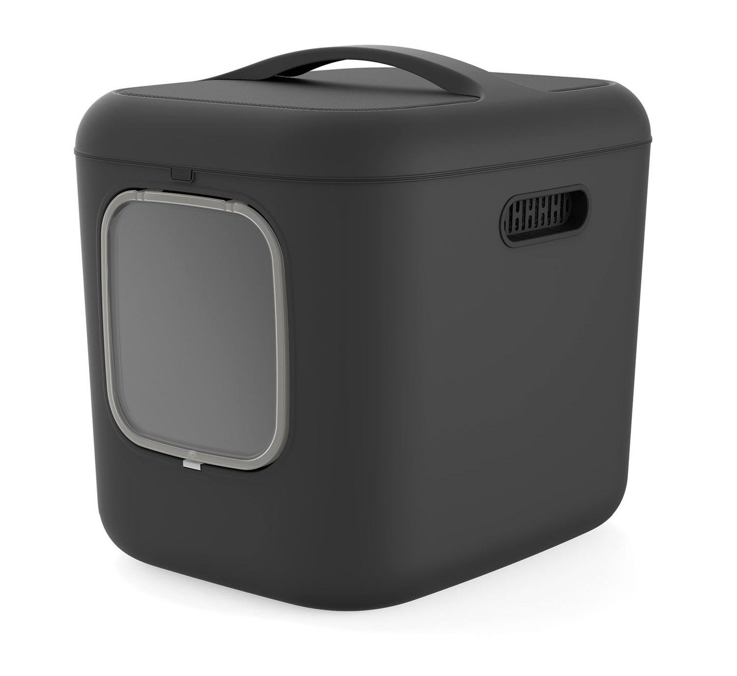 Лоток-туалет для кошек закрытый Rotho Biala XL Серый (40066)