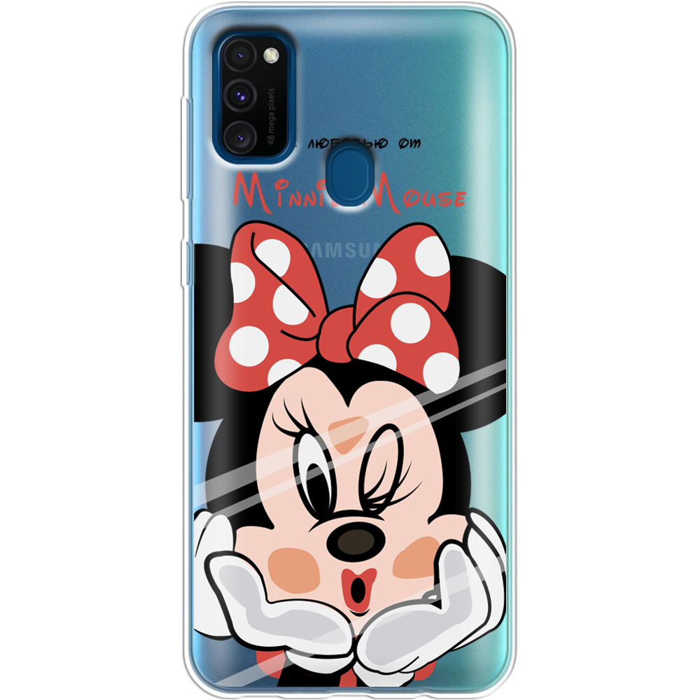 Чехол с рисунком Boxface Samsung M307 Galaxy M30s Lady M Прозрачный силикон (38209-cc59-38209)