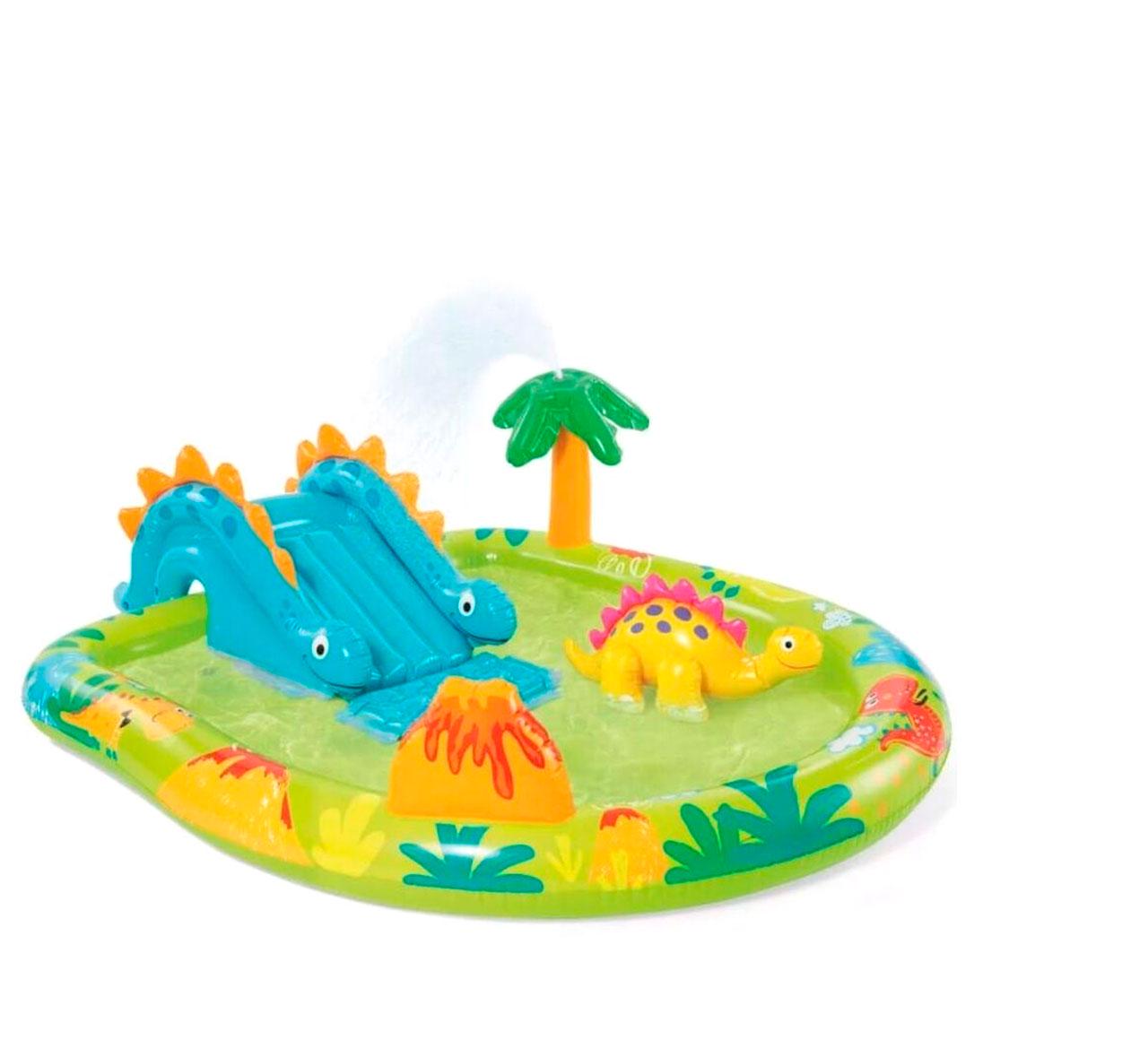 Басейн із гіркою Intex Дінопарк (15005266)