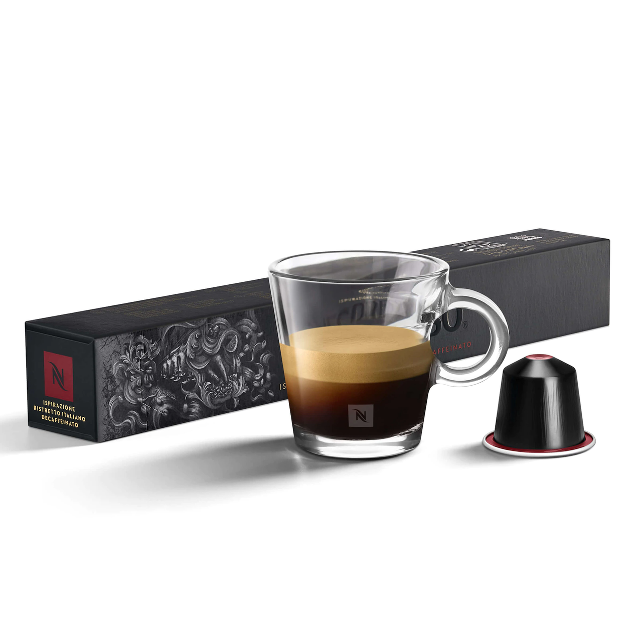 Кофе в капсулах Nespresso Ispirazione Ristretto Decaffeinato