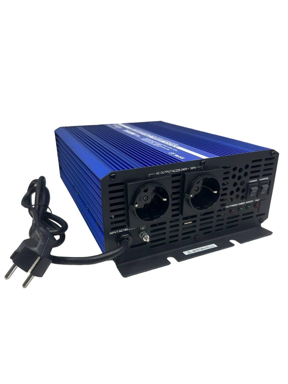 Перетворювач напруги універсальний TommaTech UPS 2000 Вт чиста синусоїда (347459570) - фото 12 Перетворювач напруги універсальний TommaTech UPS 2000 Вт чиста синусоїда (347459570) - фото 12